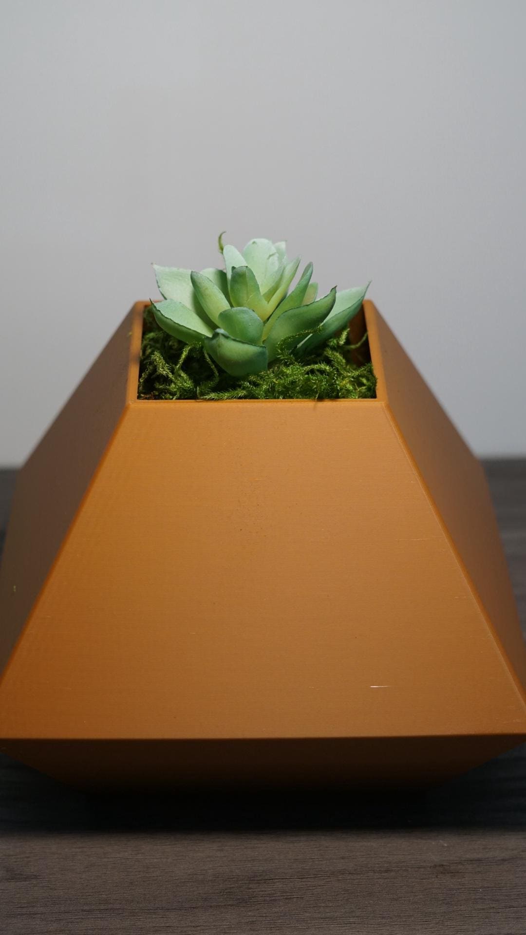 Planter – Geometric, Pyramid, Modern Minimalist-Printastic Treasures