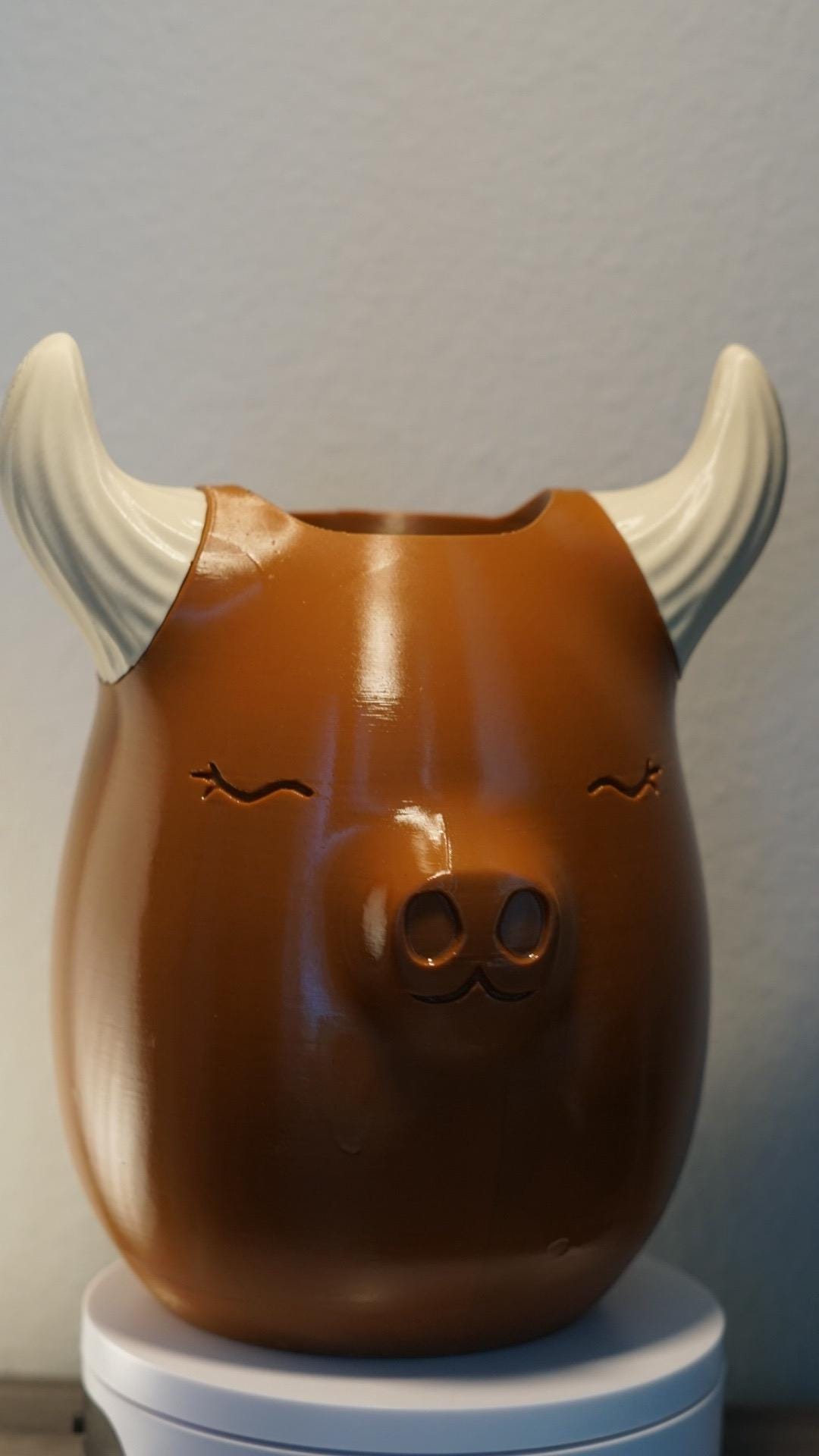 Planter Cow Animal Farmhouse Vase Decor 6"-Printastic Treasures