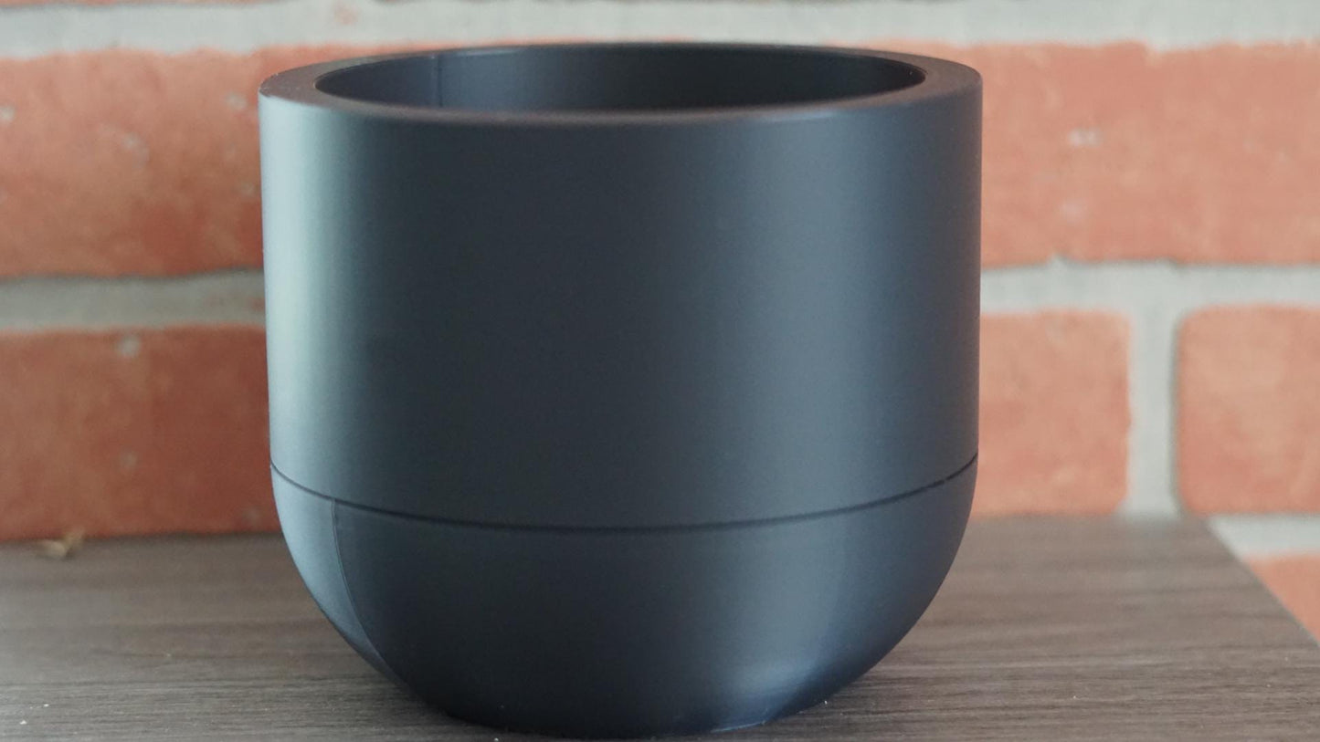 Self Watering Planter 5" Round Modern Pot Base-Printastic Treasures