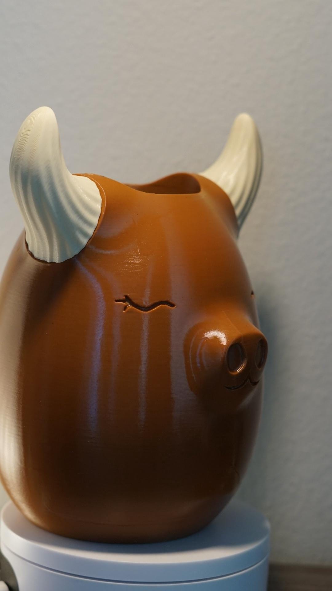Planter Cow Animal Farmhouse Vase Decor 6"-Printastic Treasures