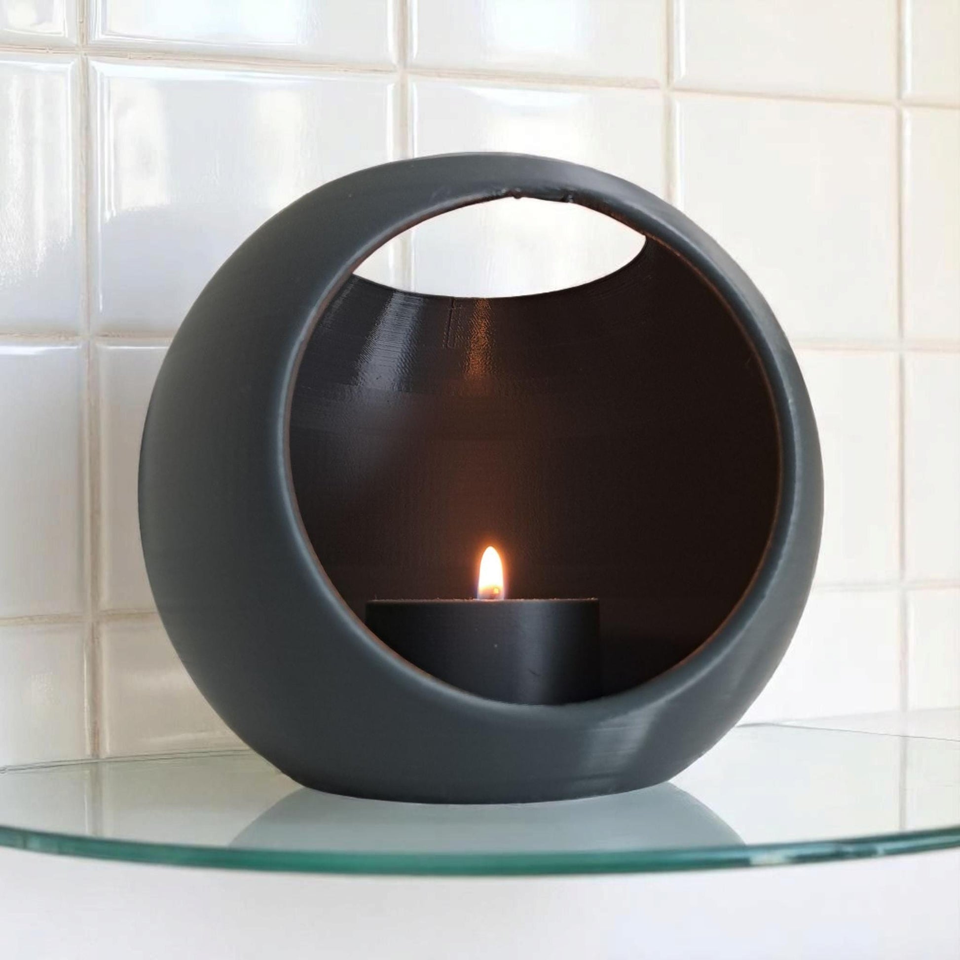 Tea Light Holder, Modern Design, Minimalist LED-Printastic Treasures
