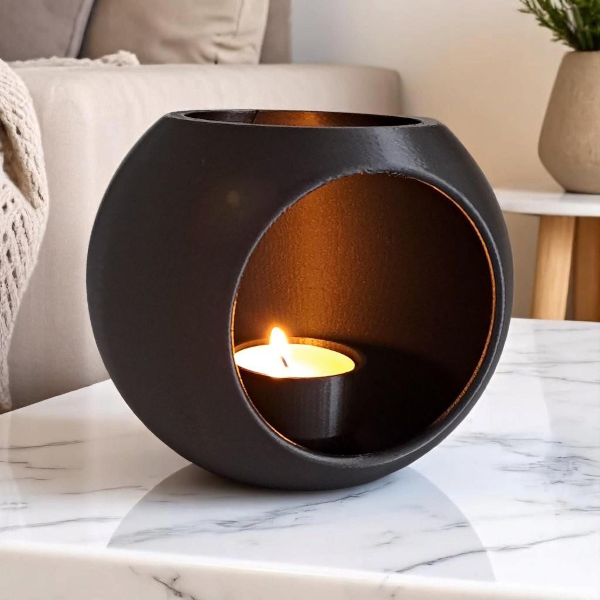 Tea Light Holder, Modern Design, Minimalist LED-Printastic Treasures