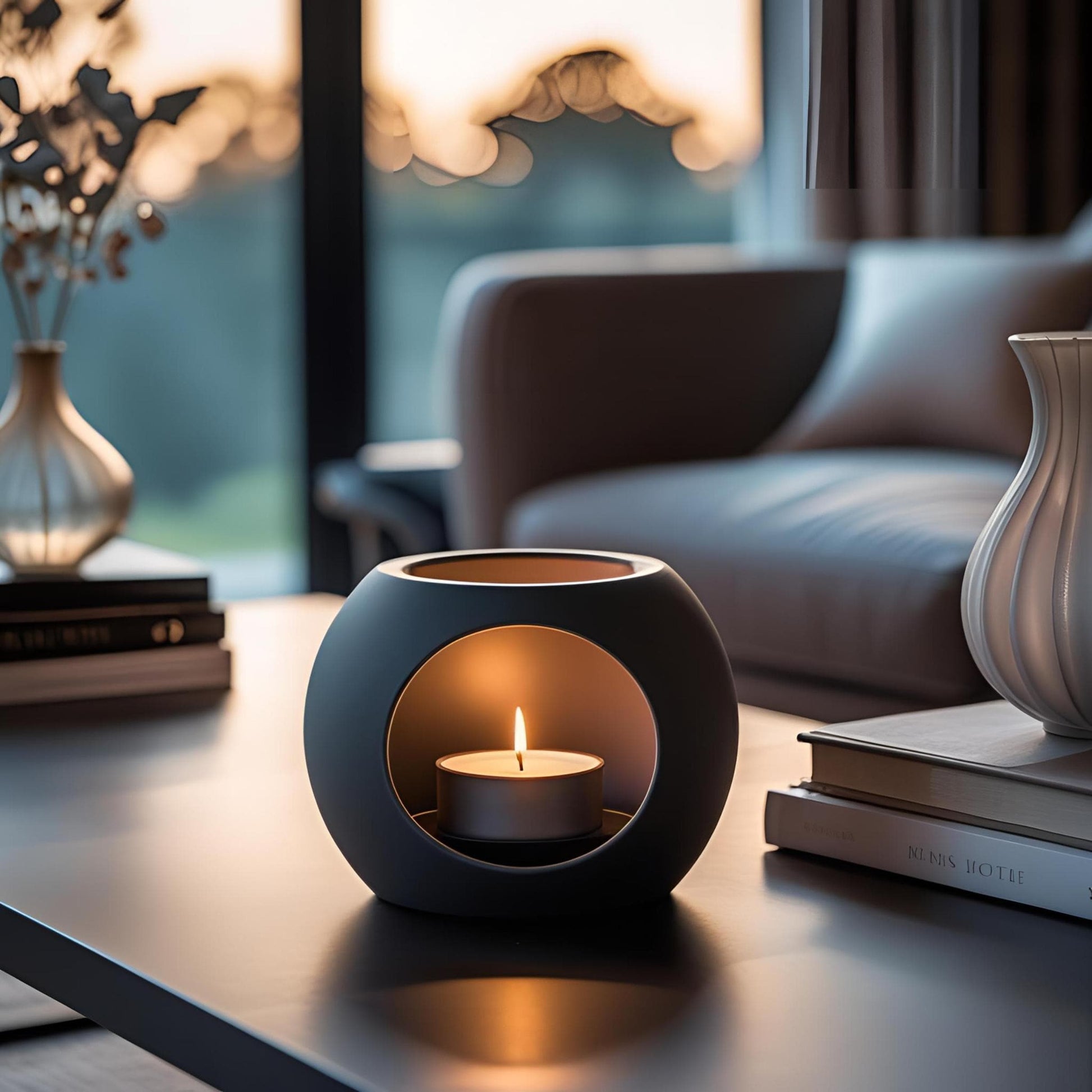 Tea Light Holder, Modern Design, Minimalist LED-Printastic Treasures