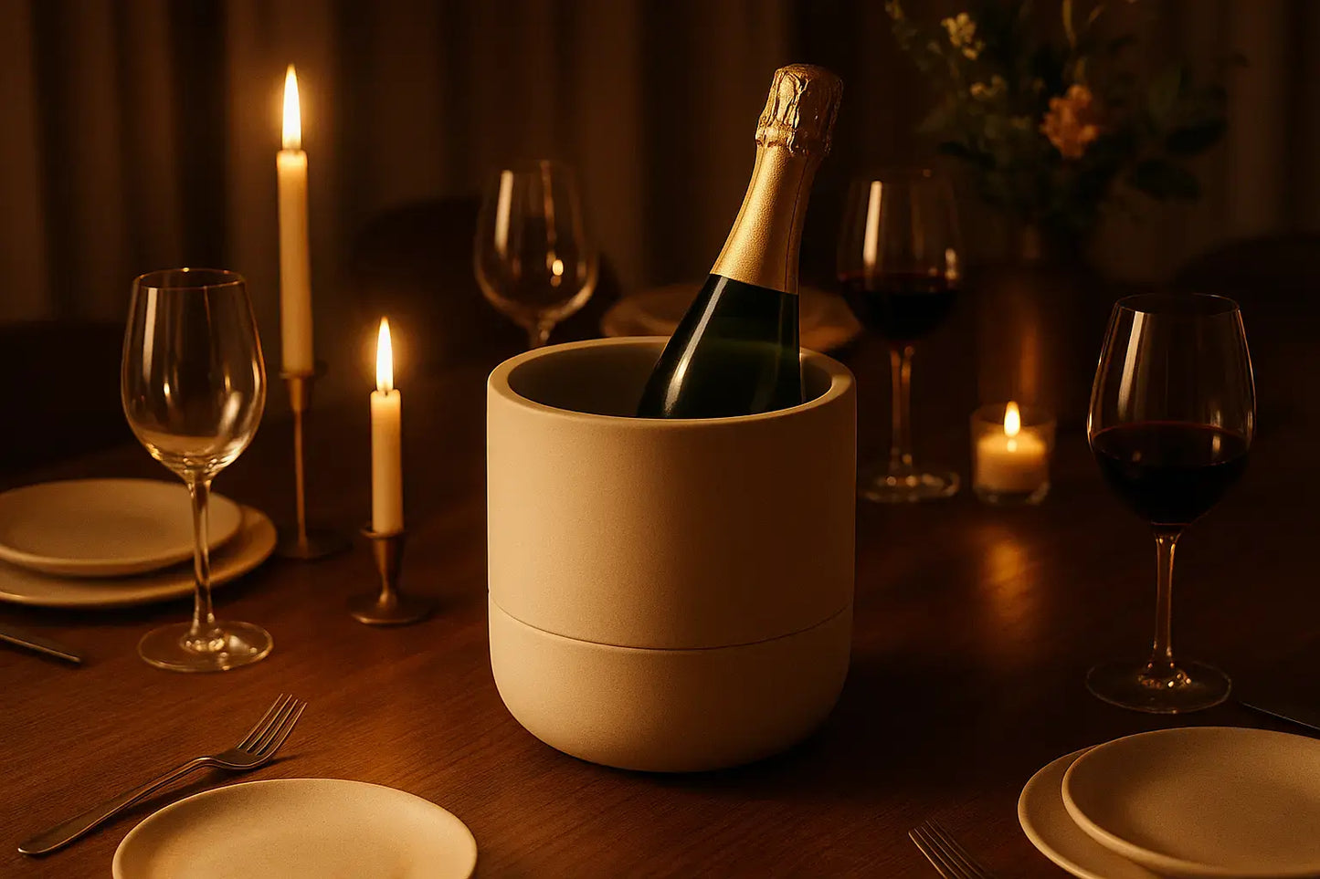 Luxury Champagne Bucket - Modern, Stylish, and Eco-Friendly-Printastic Treasures