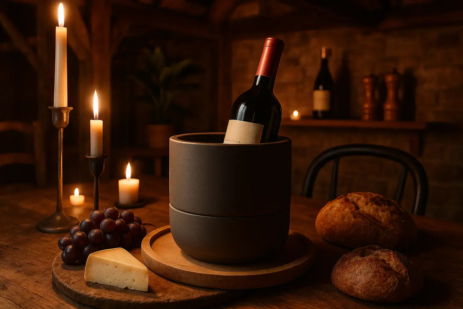 Luxury Champagne Bucket - Modern, Stylish, and Eco-Friendly-Printastic Treasures